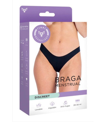 Braga menstrual discreta